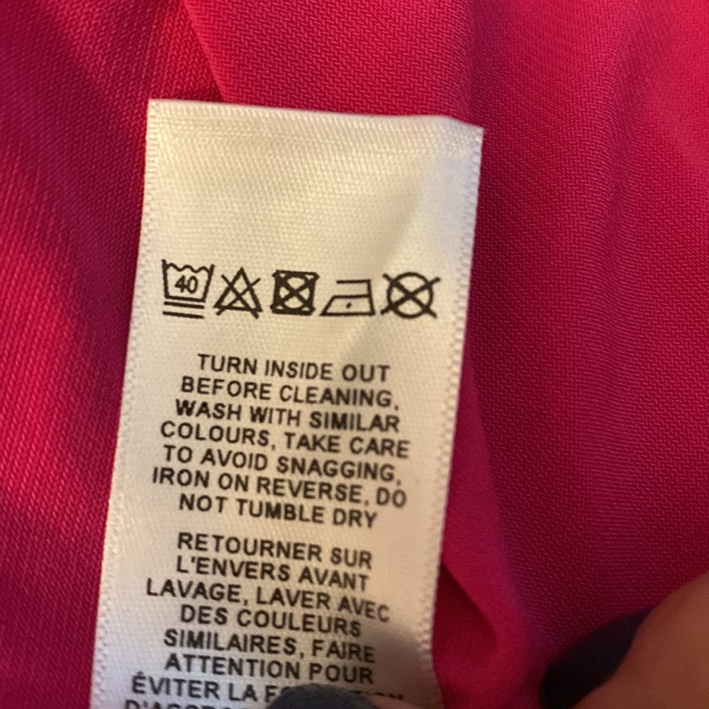 ASOS Pink Balloon Sleeve Jersey Knit Midi Dress Size 14 - Picture 7 of 10